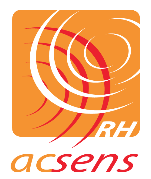 Logo Orange et rouge titre Acsens-RH